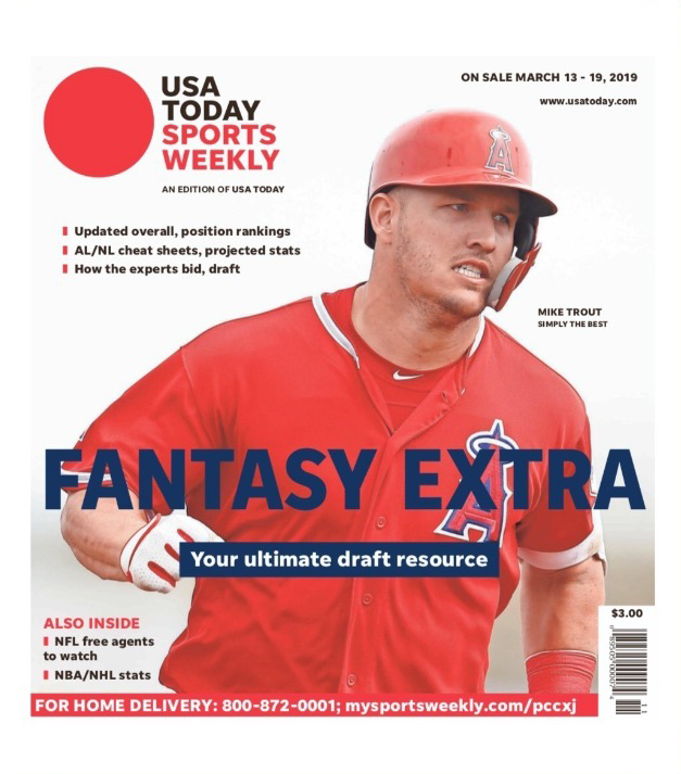 2018 FANTASY FOOTBALL MAGAZINE USA TODAY SPECIAL EDITION (printed & posted  in UK) : : Sports & Outdoors